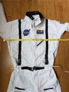 White NASA Commander Costume